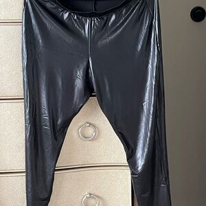 Torrid Glossy Black Leggings